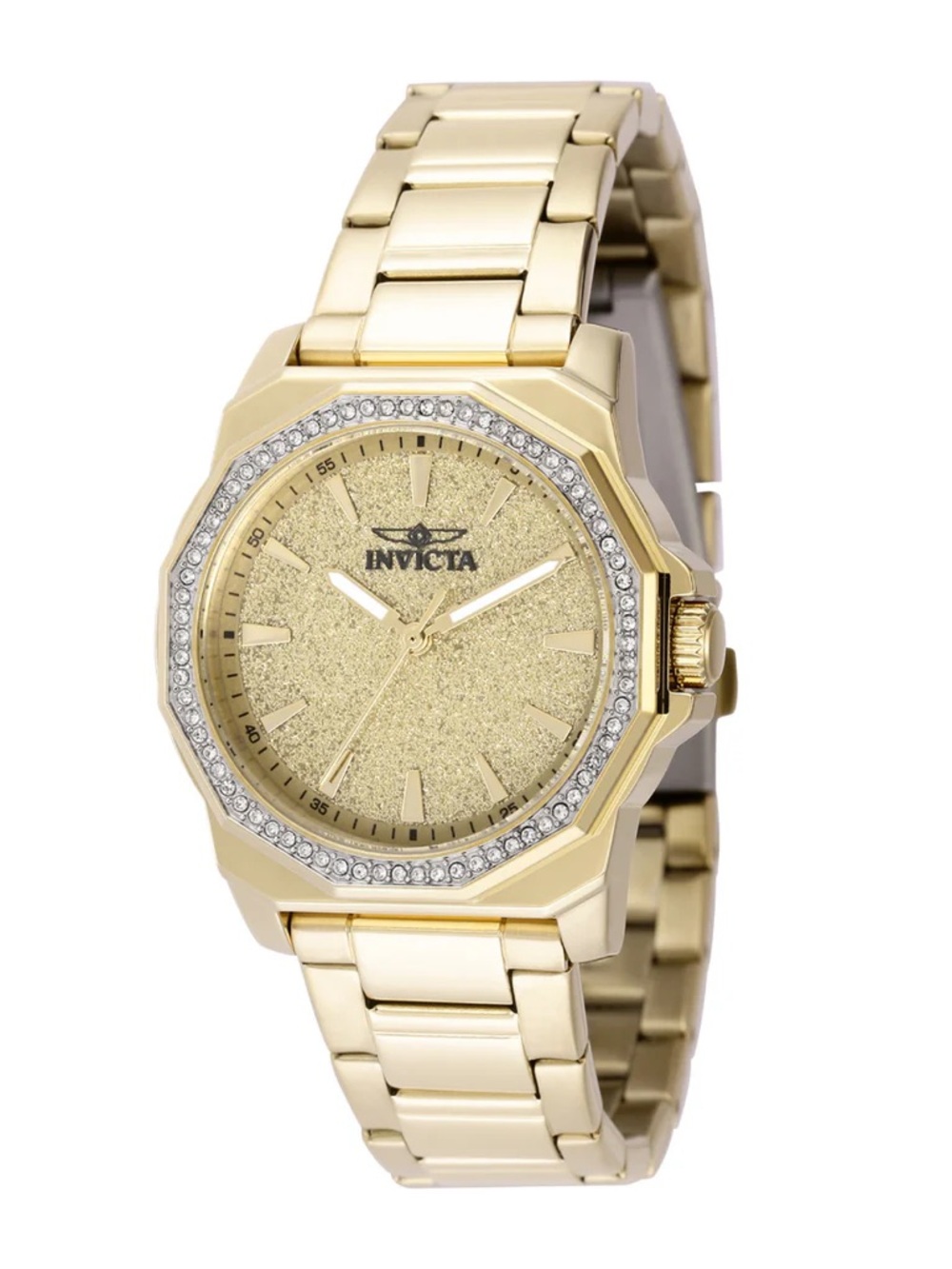 NEW IN BOX✨ Invicta Speedway Women's Watch Mineral Crystal - 34mm, Gold (49130)